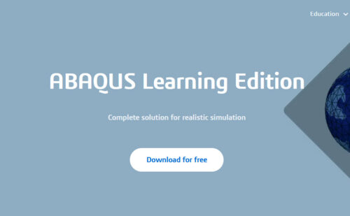 Abaqus for dummies: Abaqus Learning Edition Download and Installation